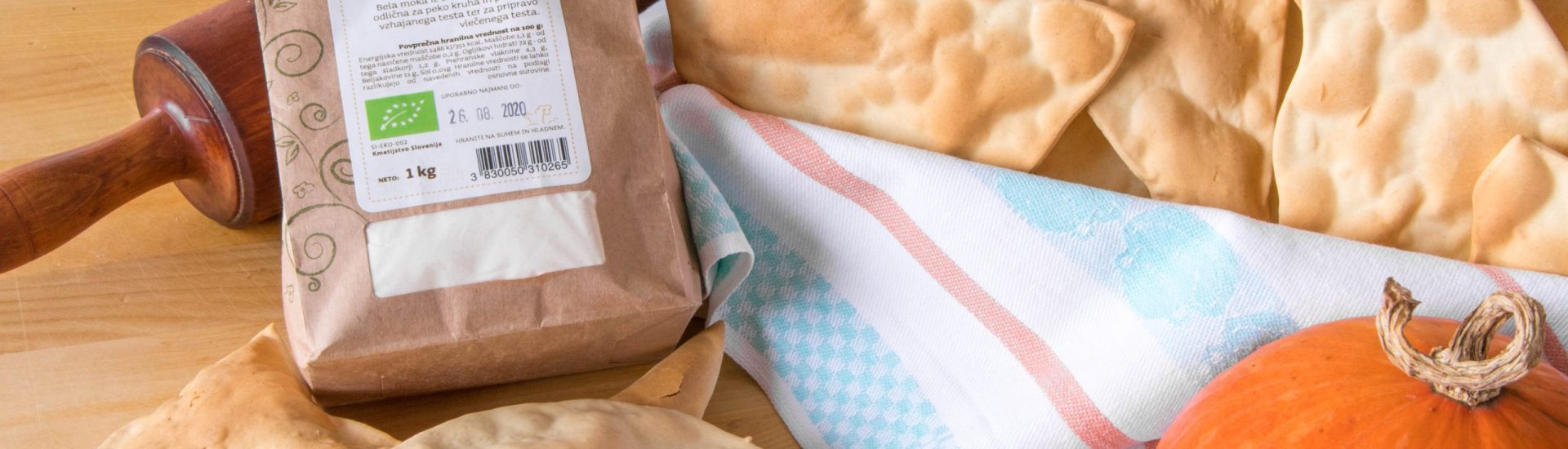 traditional Slovenian dried flatbread